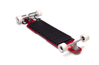 DEFIANT: ONE Electric Skateboard - Red With Boa Wheels