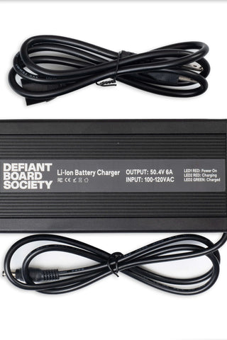 DEFIANT: ONE Electric Skateboard - Black with Boa Wheels