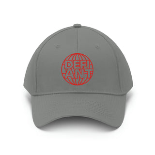Defiant Globe Logo Twill Hat