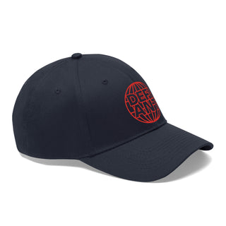 Defiant Globe Logo Twill Hat