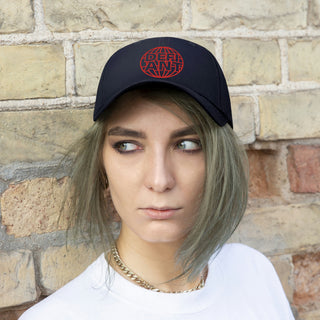 Defiant Globe Logo Twill Hat